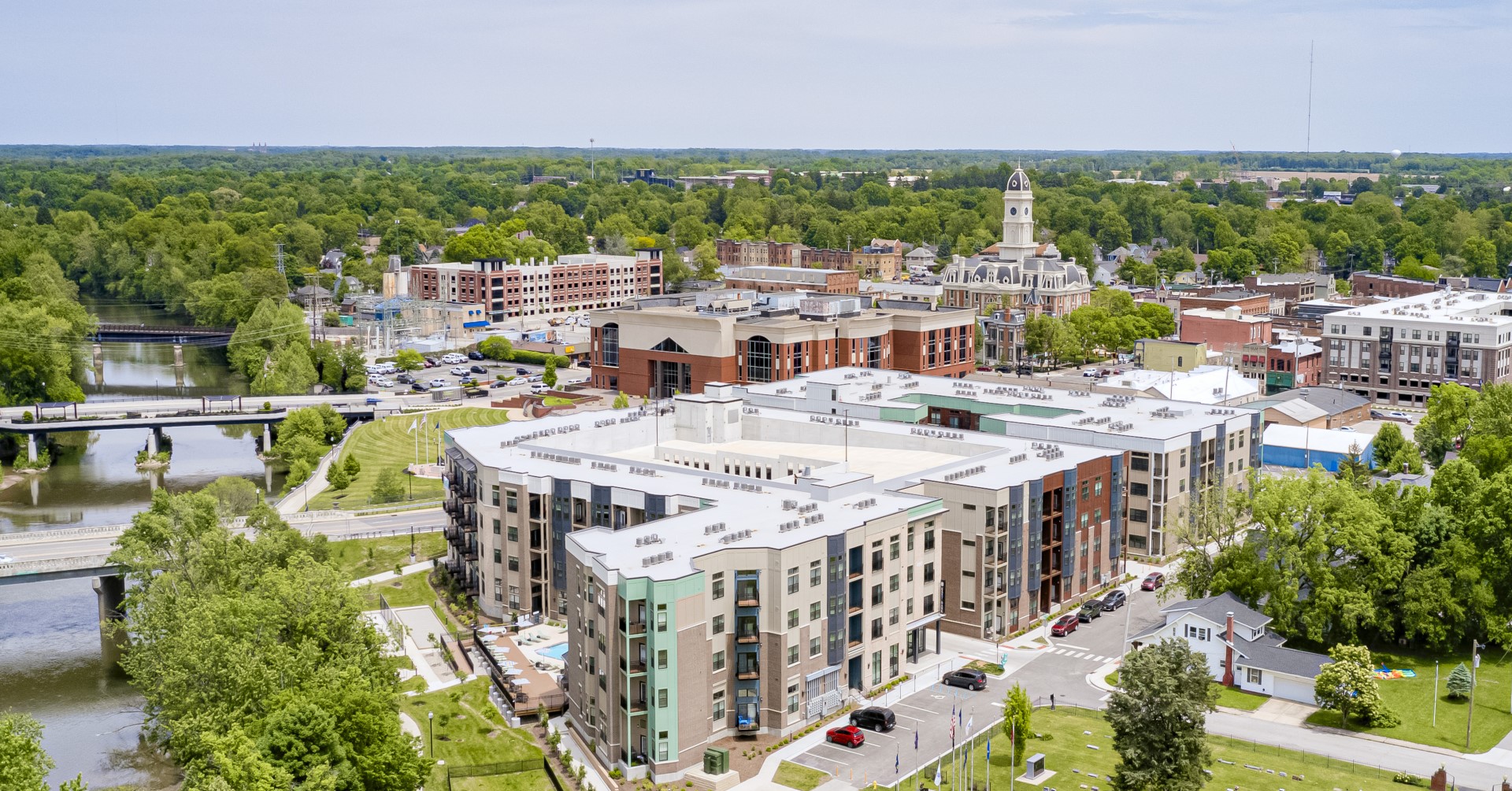 East Bank Aeiral Photo