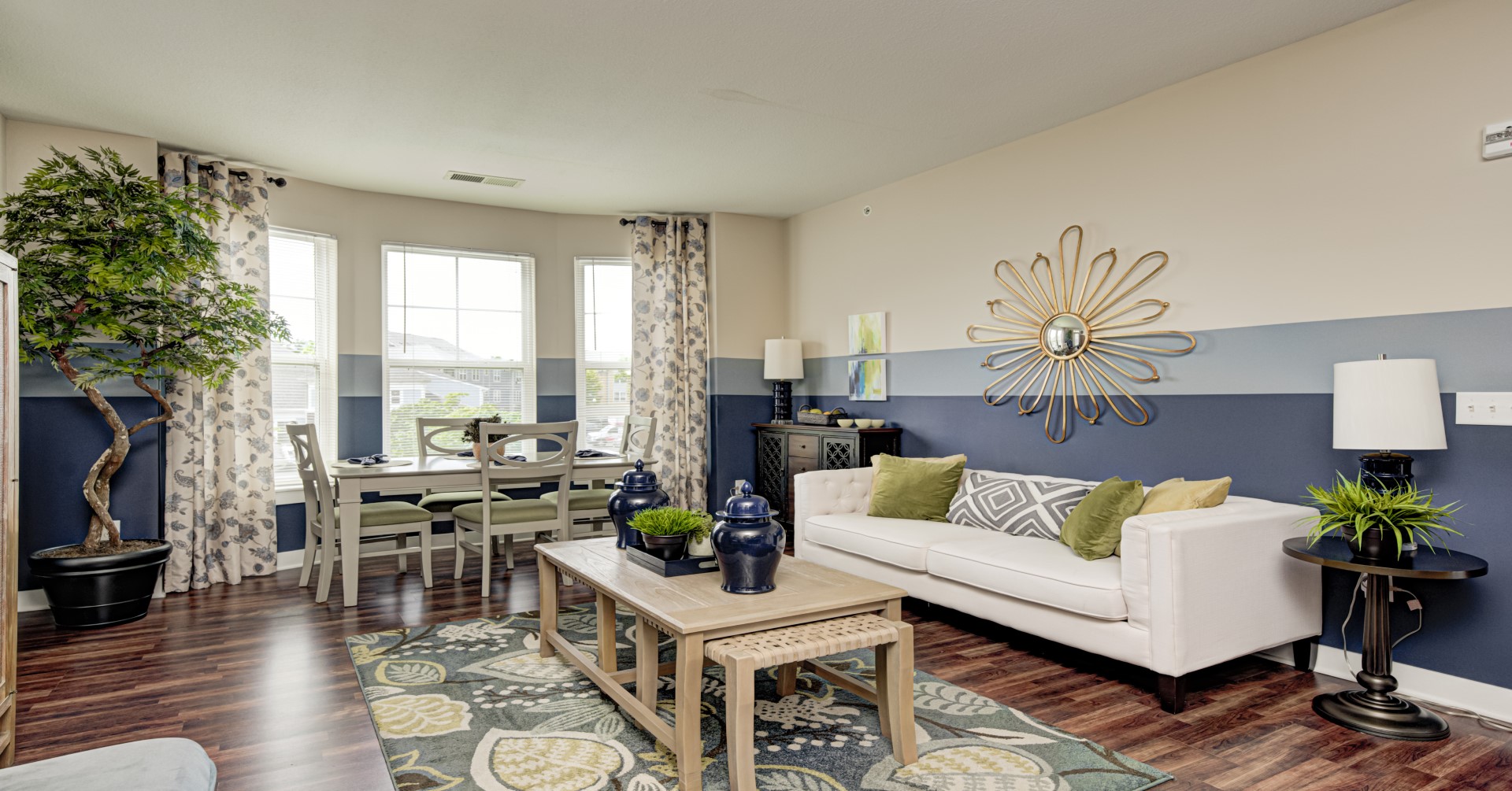 Union Street Flats Living Dining Room