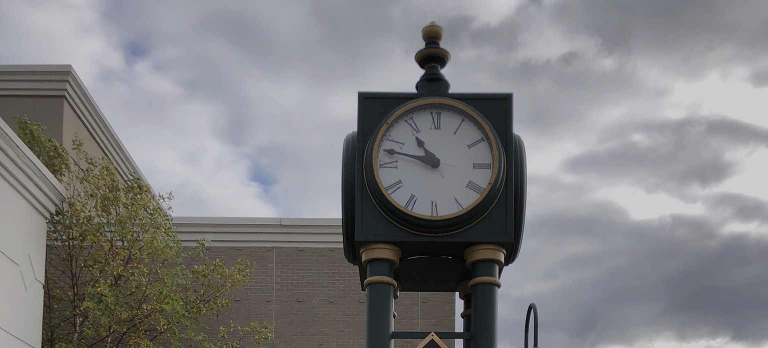 Picture in front of Keystone Crossing Mall